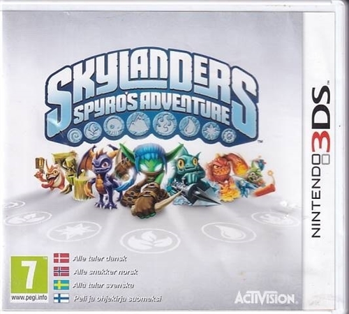 Skylanders Spyros Adventure - Nintendo 3DS Spil - (A Grade) (Genbrug)